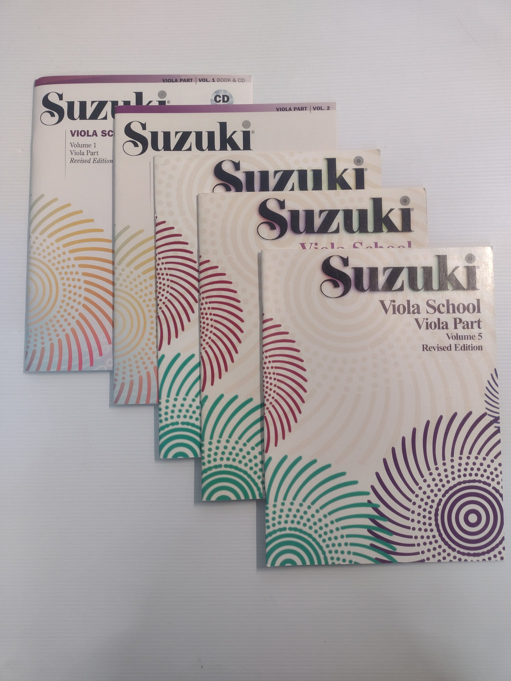 Suzuki Viola School Music Book (Vols. 1 and 2) - Revised Edition