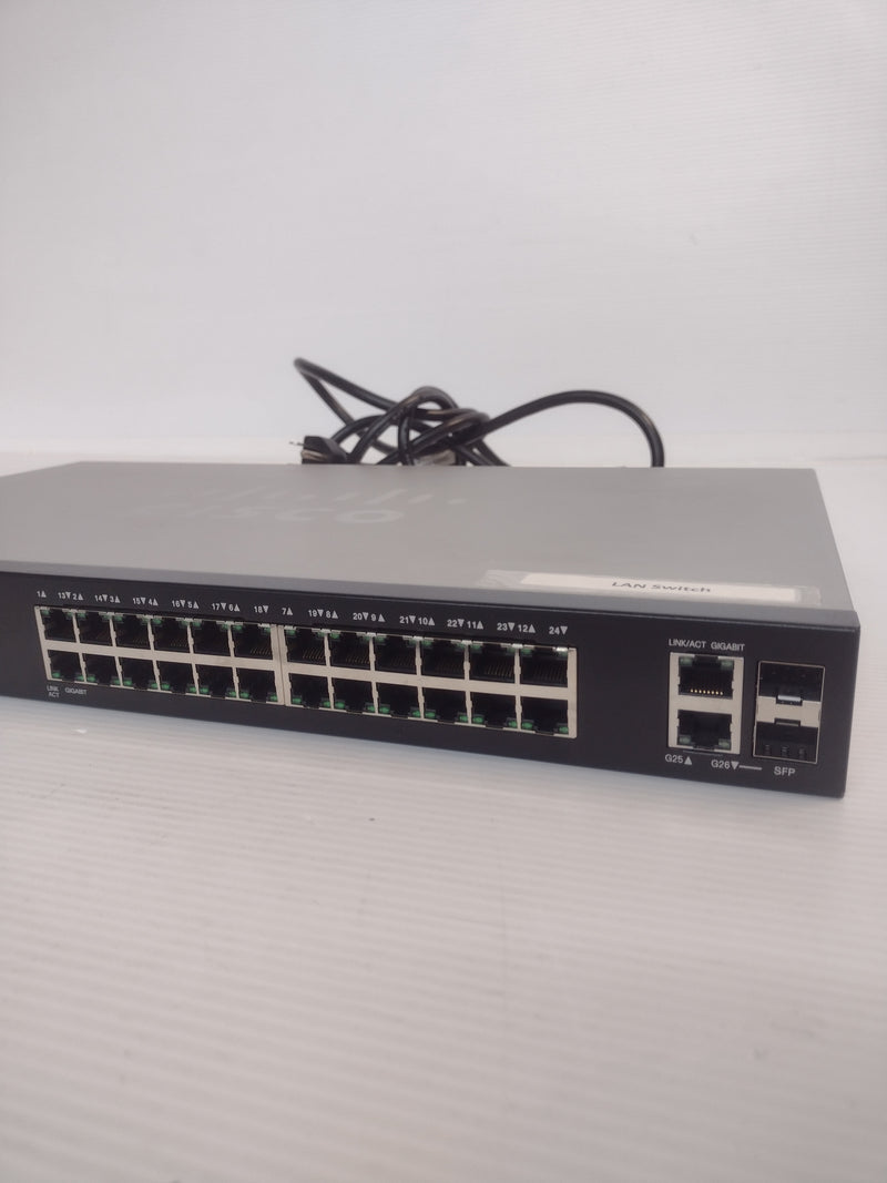 Cisco SG200-26 26-Port Gigabit 10/100/1000 Smart Switch