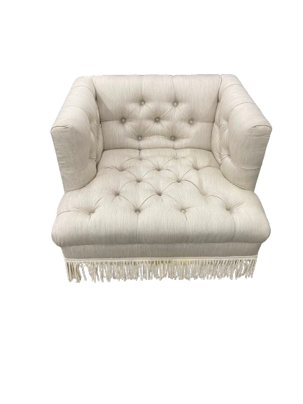 Pre-Owned Tufted Guest Chair