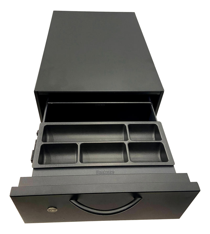 Pre-Owned Steelcase Mobile Pedestal/File Cabinet - Black