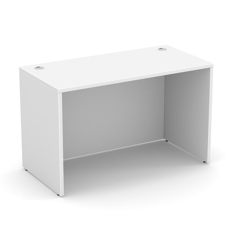 NEW - Small OfficeSource Desk in 8 Finishes with Choice of Drawers - 24" x 47"