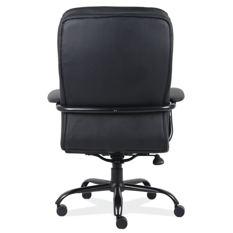 Office Source Big & Tall Collection Big and Tall Executive High Back with Black Frame