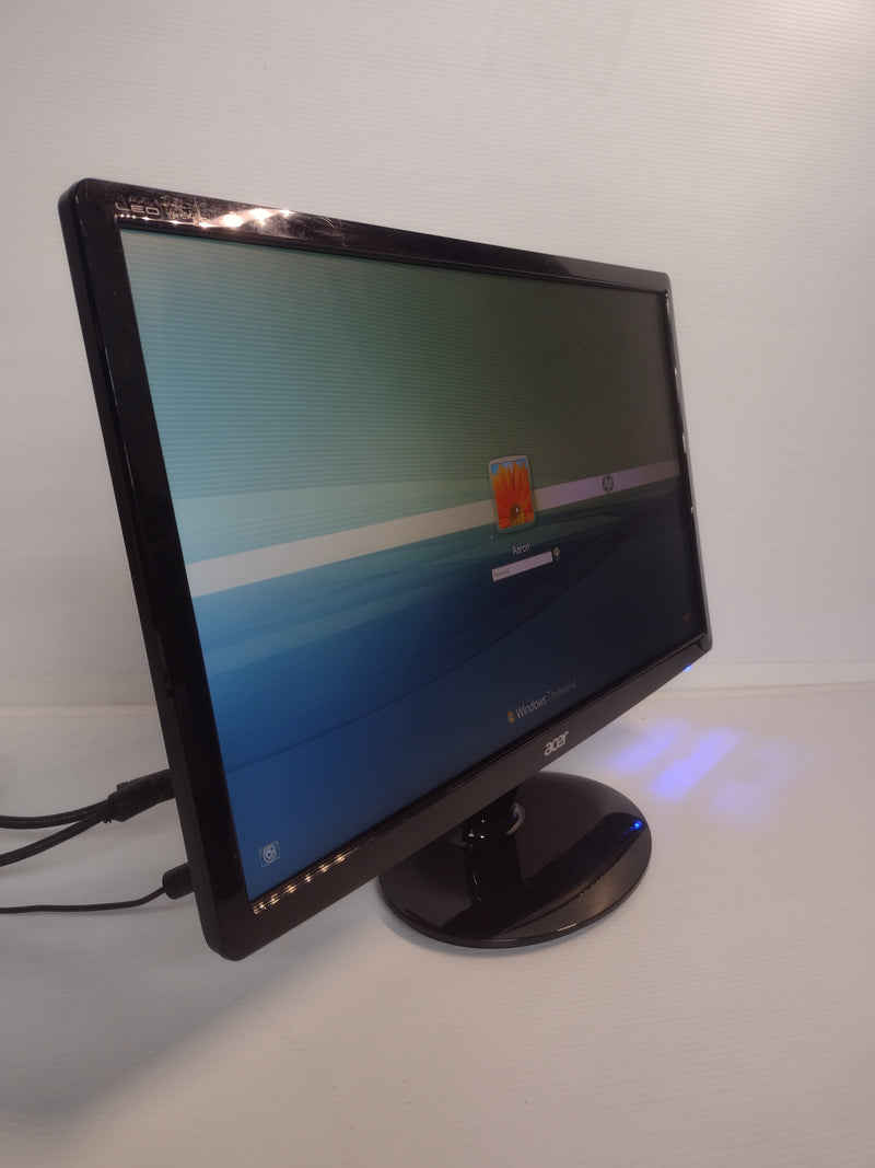 Acer Monitor, Pre-Owned, S201HL bd 20" 1600 x 900 Widescreen