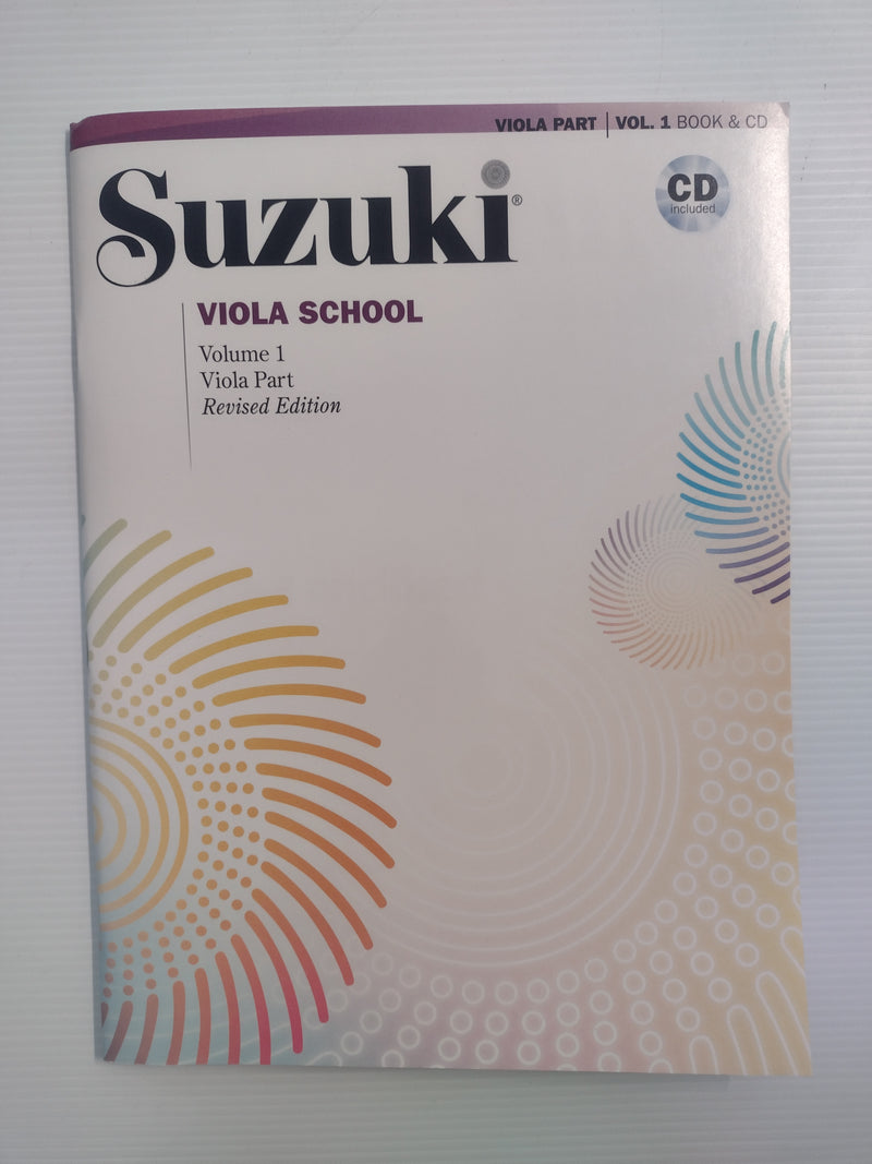 Suzuki Viola School Music Book (Vols. 1 and 2) - Revised Edition