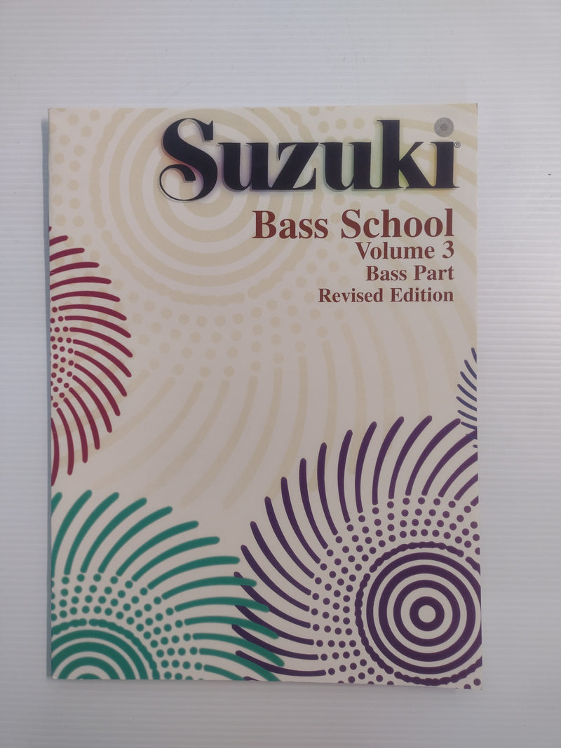 Suzuki Bass School Music Book (Vol. 1-4) - Rev. Ed. "I'm all about that bass"