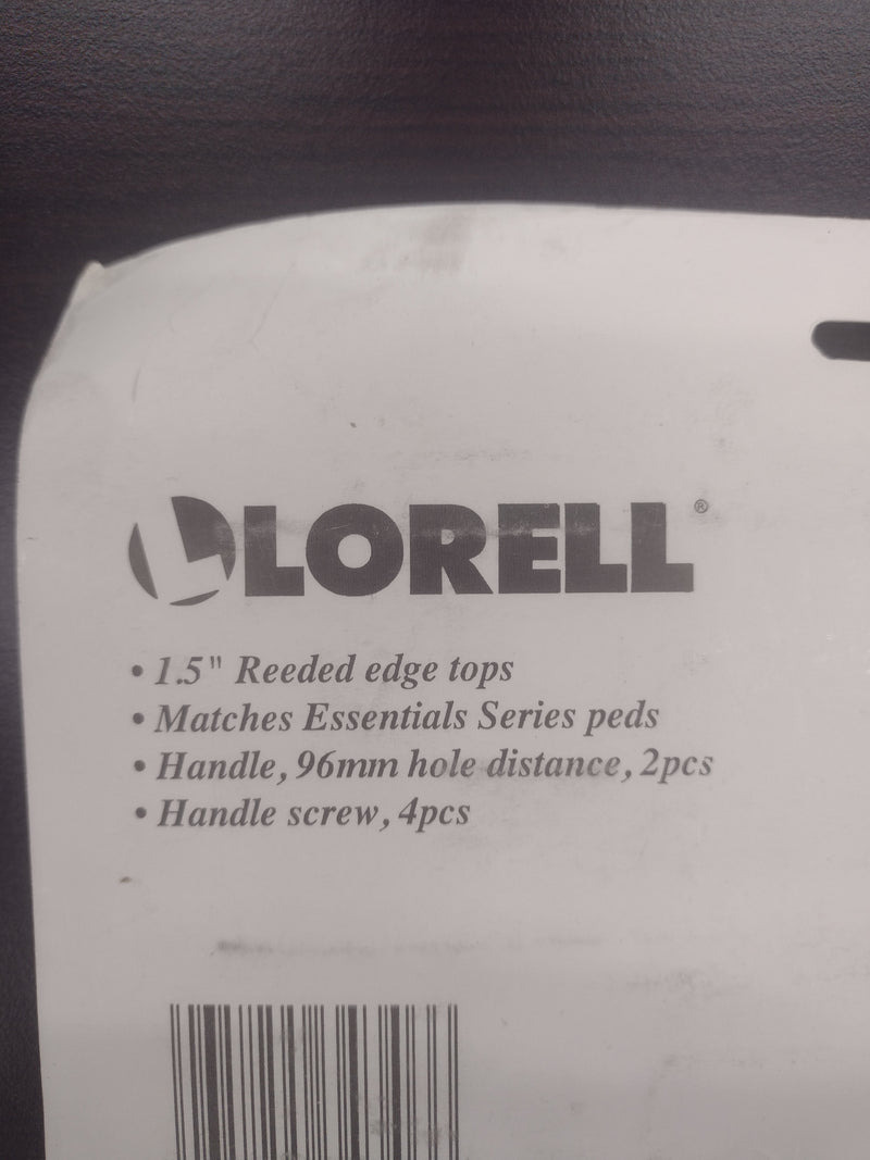 Lorell 6" 34346 Laminate Drawer Modern Cabinet Pull Handles - 2 per pack - NEW!