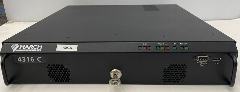 March Network Digital Video Recorder 4316C (With 1.5TB HDD)