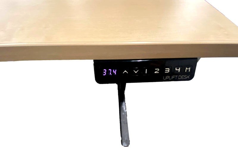 Pre-Owned 72" x 30" Uplift V1 Sit-Stand Desk