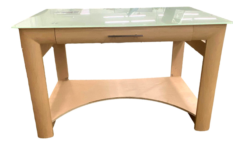 Pre-Owned Glass Writing Desk