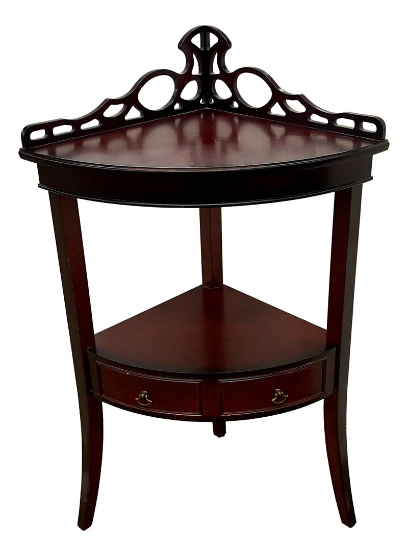 Pre-Owned 30.0" x 15.5" Bombay Corner Accent Table