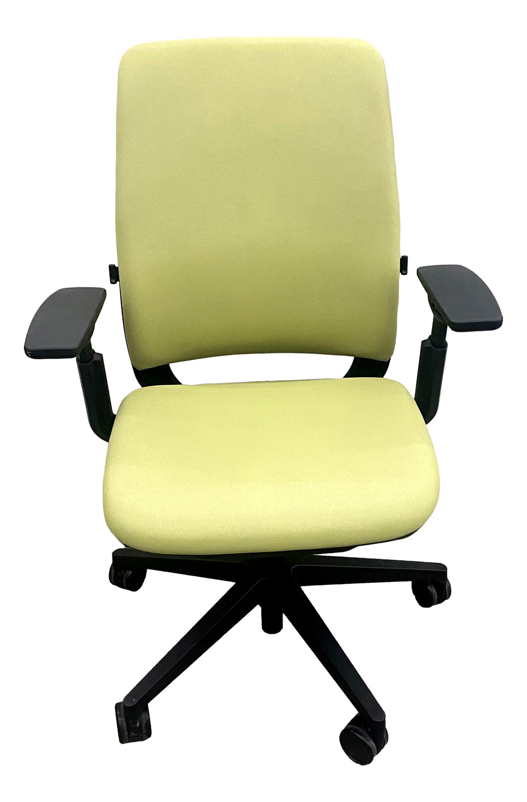 Steelcase Amia - Lime Green Leather (Pre-Owned)