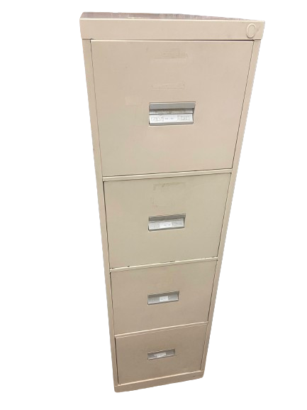 Pre-Owned 4-Drawer Vertical File Cabinet