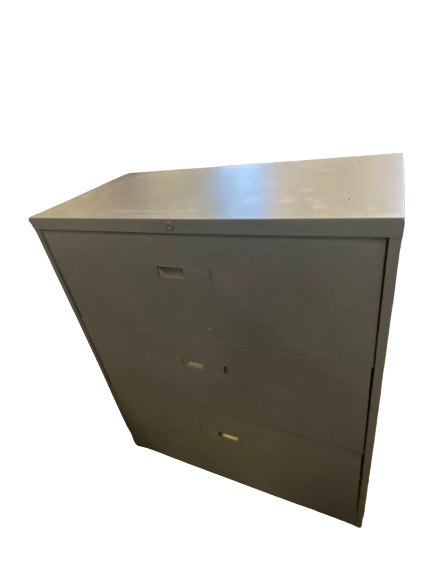 Pre-Owned 3-Drawer Lateral File Cabinet