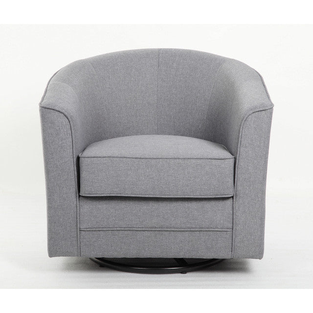 OfficeSource Round Collection Swivel Club Chair