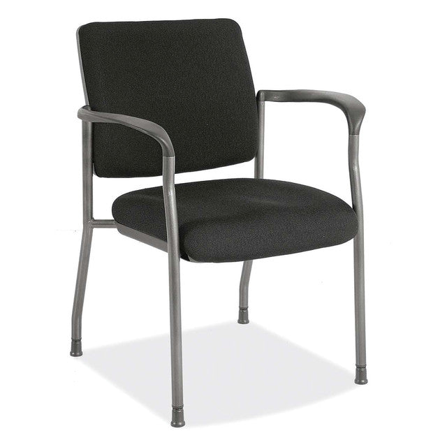OfficeSource Advanced Collection Guest Chair w/Arms & Titanium Gray Frame