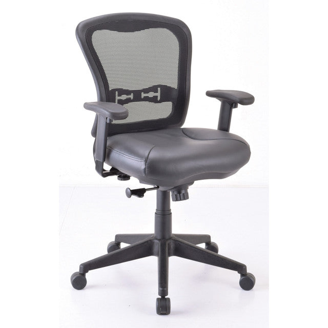 OfficeSource Spice Collection Mid-Back Task Chair w/ Black Frame
