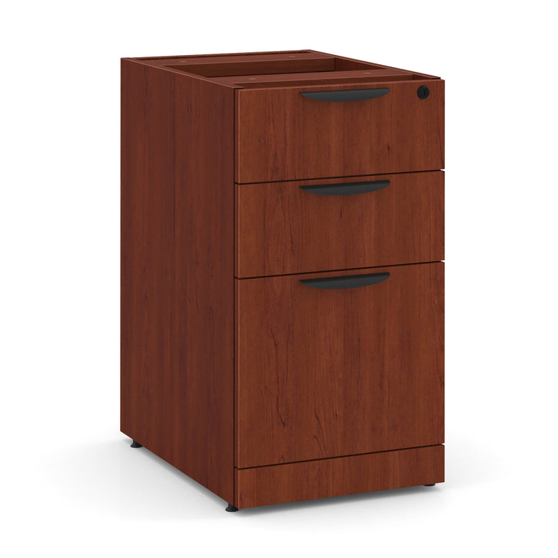 66" or 71" OfficeSource Bowfront Desk with 6 Drawers in 8 Finishes