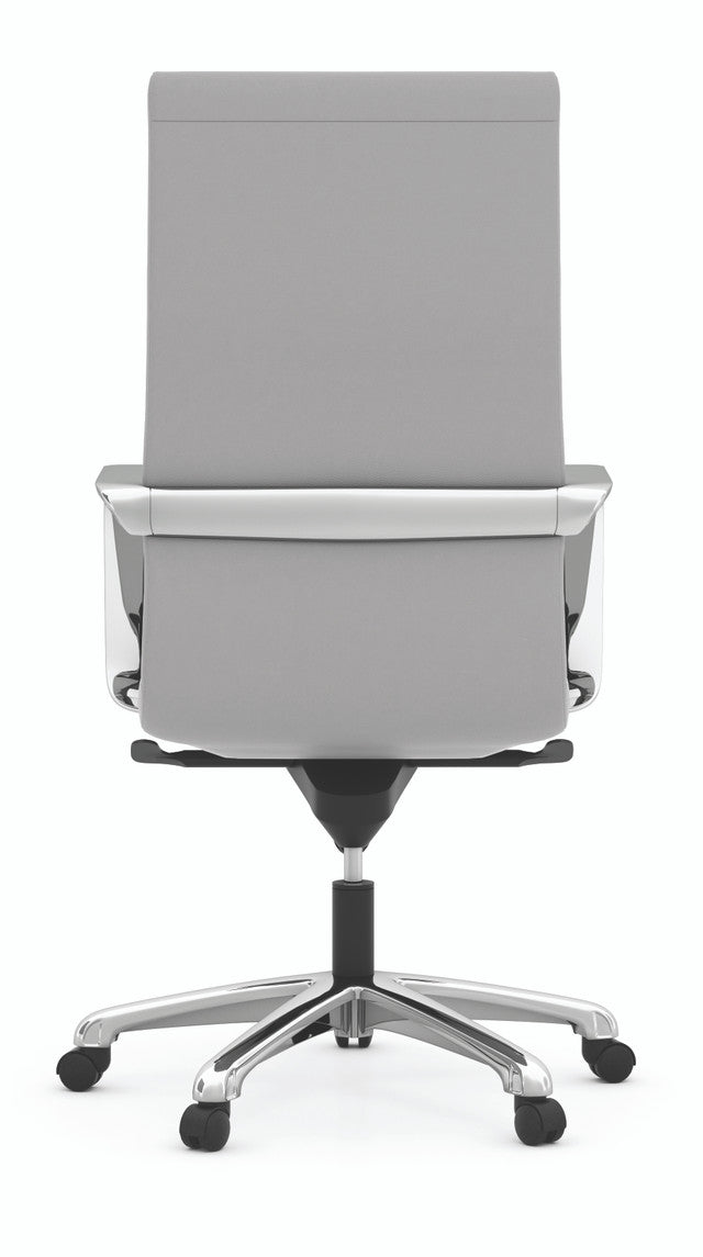 OfficeSource Tre Executive Swivel Chairs w/Chrome Base
