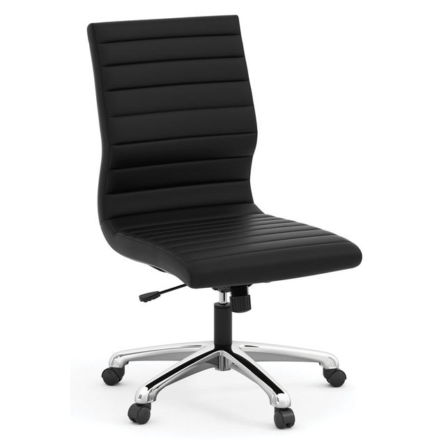 OfficeSource Tre Lite Collection Executive Chairs w/Chrome Base