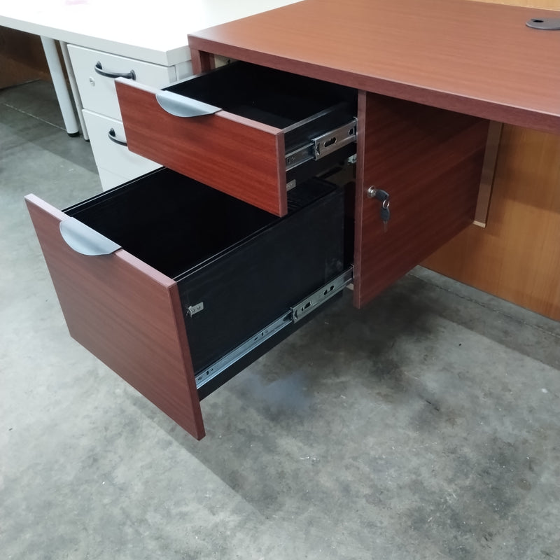 Candex Custom 42" x 20" Straight Desk with X Leg #120722E