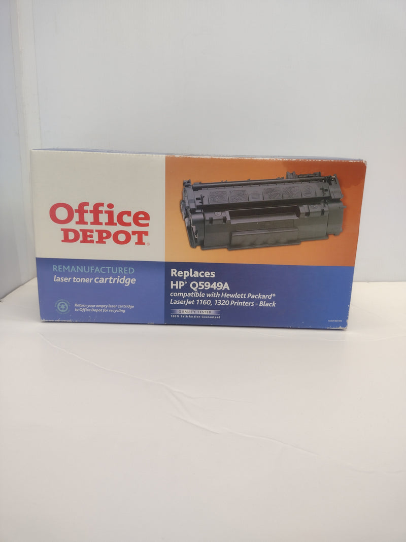 Office Depot remanufactured Toner Cartridge for HP 49A (Q5949A) 1160 1320