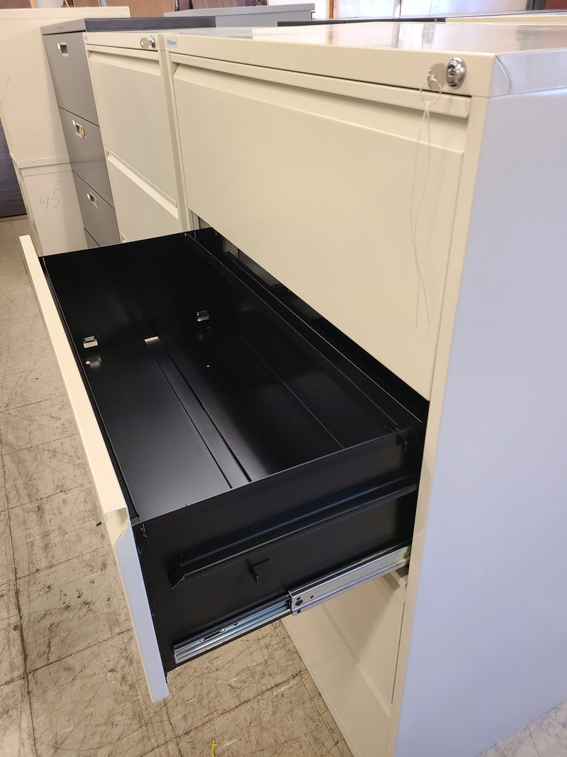 OfficeSource Metal 4-Drawer Lateral File, Like New