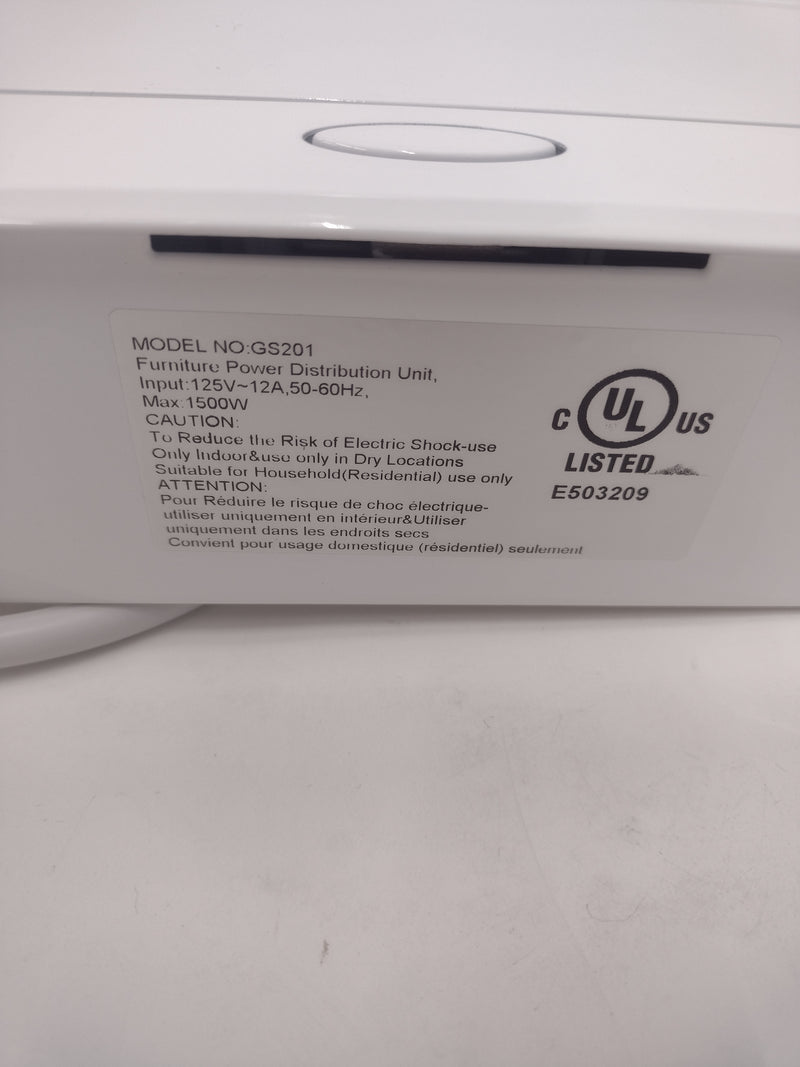 GS201 Pop-up Furniture Power Distribution Unit w/USB-C port - MINT CONDITION
