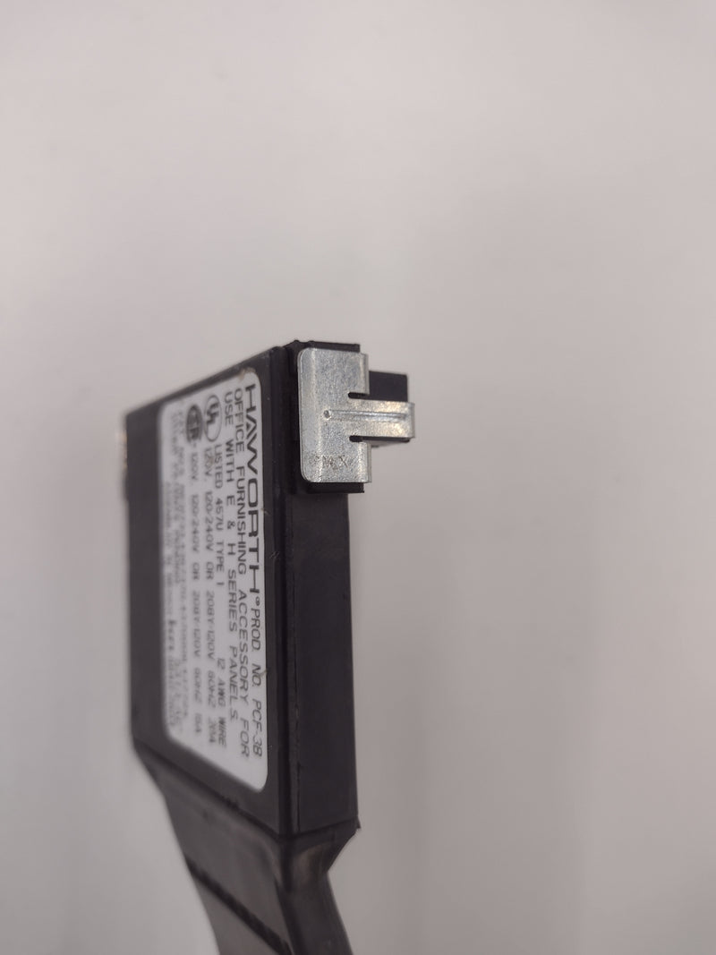 Haworth PCF-3B Flexible Electrical Jumper/Connector for E & H Series Cubicle Panels