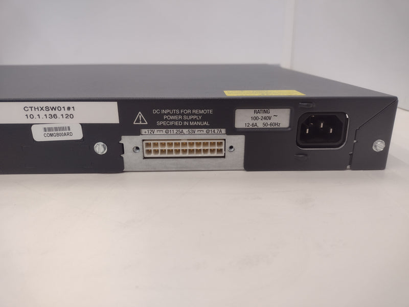 Cisco Catalyst 2960S WS-C2960S-48FPS-L V04 48 Port PoE+ Gigabit Network Switch