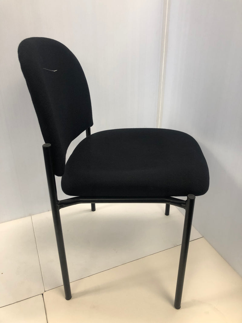 Armless Stackable Side Chair in Several Fabrics or Vinyl - Value Office Furniture & Equipment