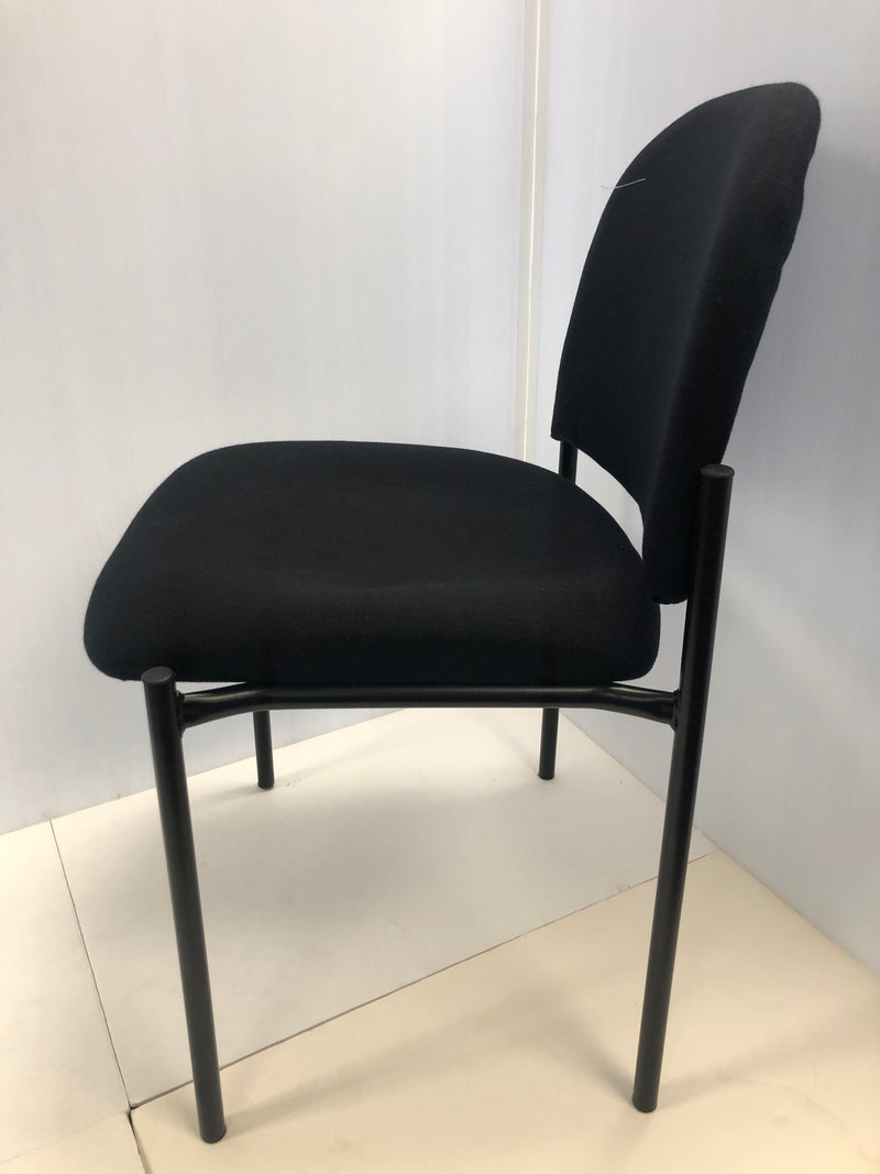 Armless Stackable Side Chair in Several Fabrics or Vinyl - Value Office Furniture & Equipment
