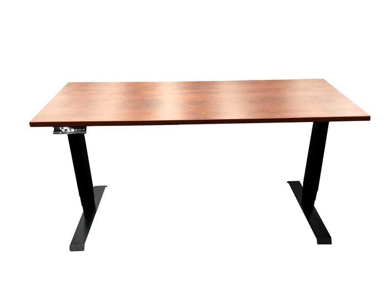 New - Deluxe Sit-Stand Desk - 4 Sizes, Base in 3 colors, Tops in 7 Finishes, 15-Year Warranty