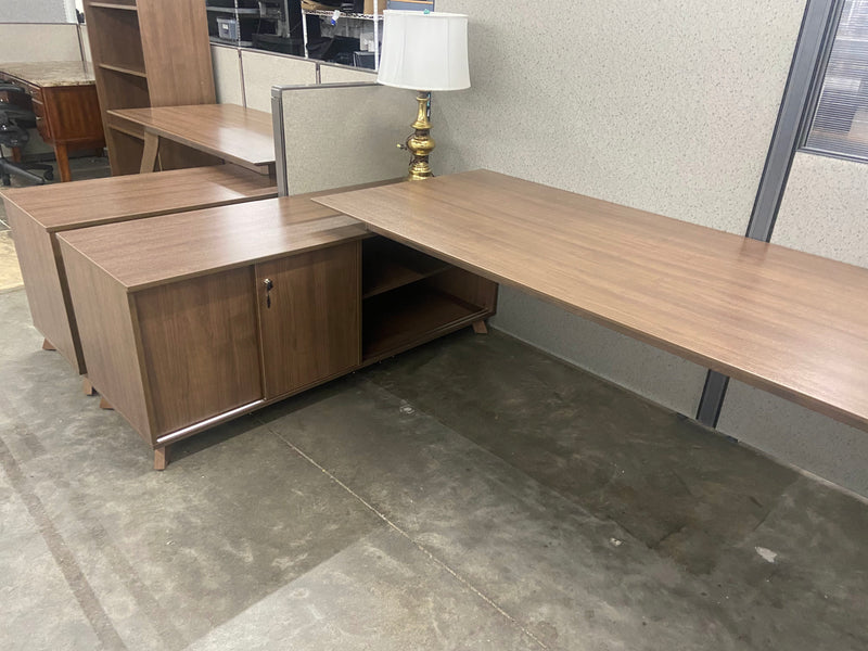OfficeSource Sienna Collection Desk Set-Up