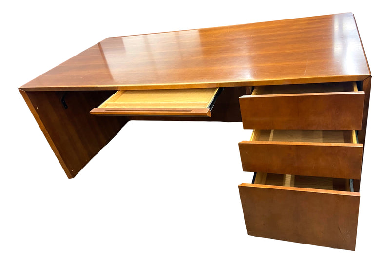 Pre-Owned Kimball Desk - Golden Cherry