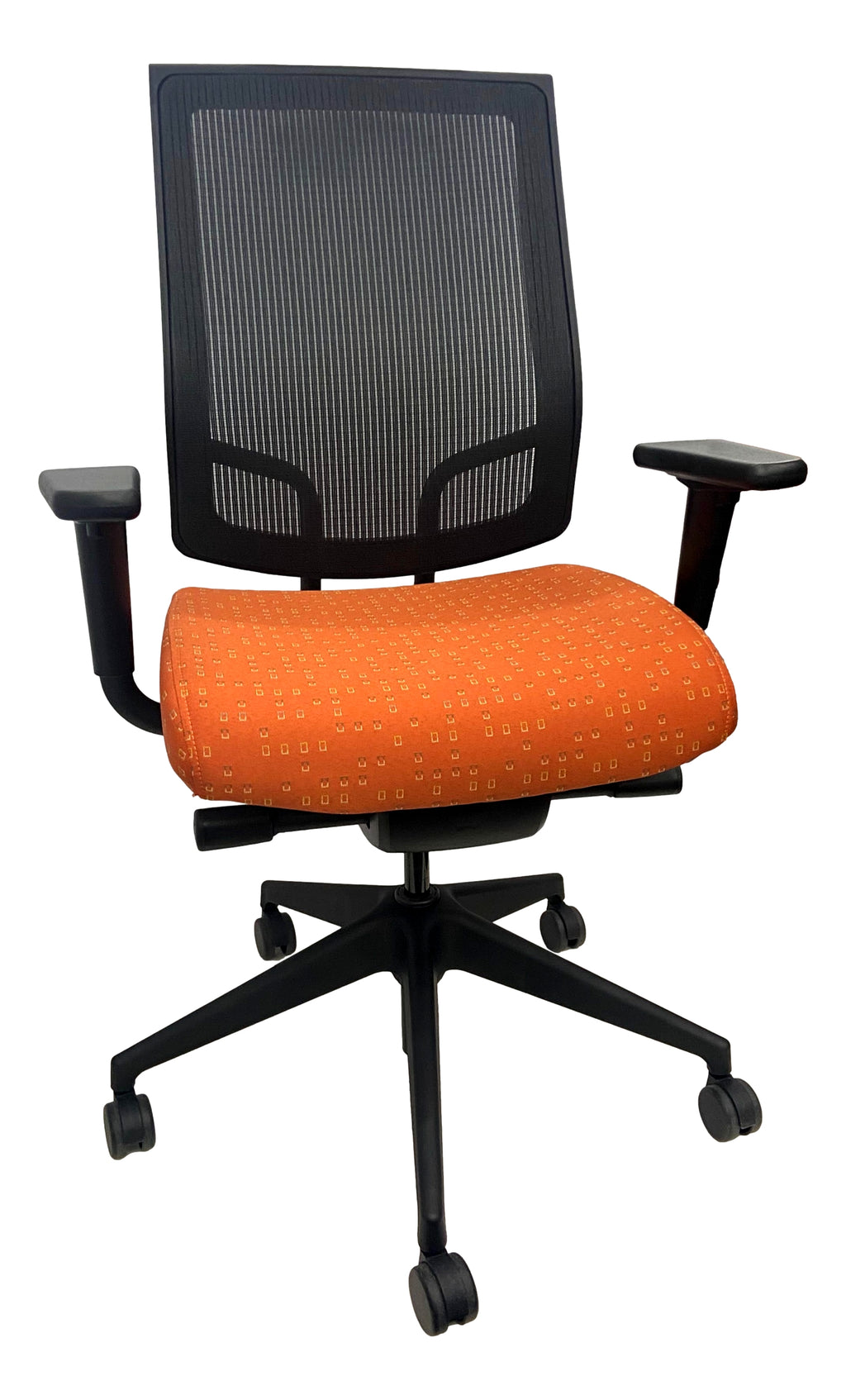Pre-Owned SitOnIt Seating Focus Highback Swivel Task Chair - Orange