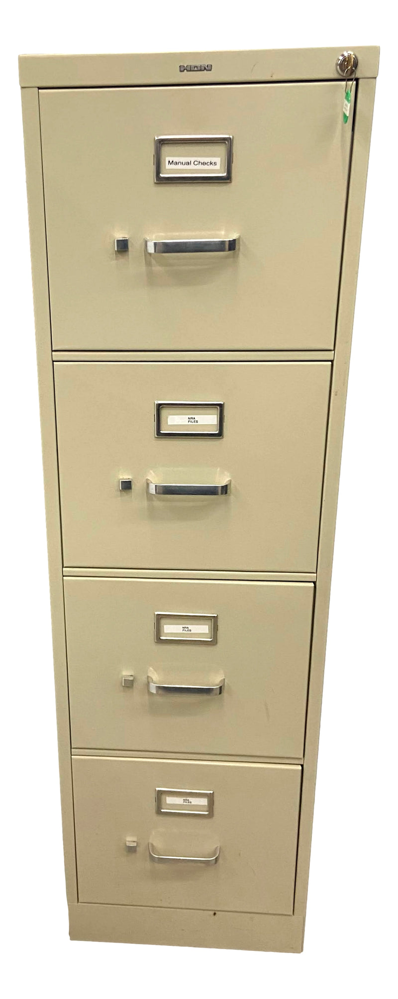 Pre-Owned Hon 4-Drawer Vertical File Cabinet