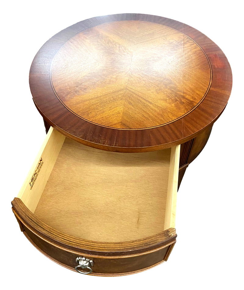 Pre-Owned Pair of Oval Lamp Tables