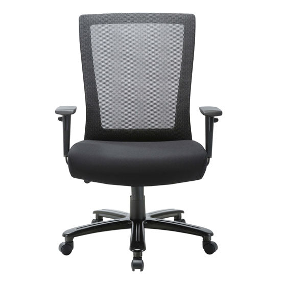 OfficeSource Big & Tall Collection Big and Tall High Back Chair w/Black Base