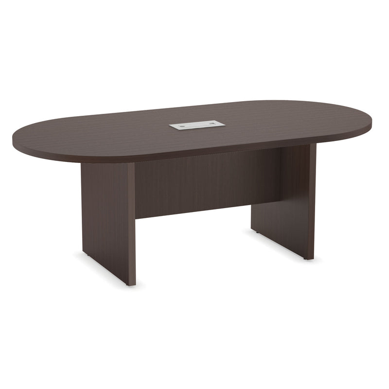New 8' OfficeSource Racetrack Conference Table