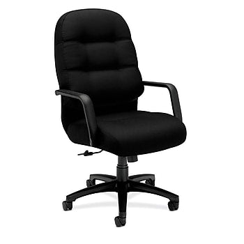 Hon Pillow Soft Executive Swivel Chair in Black #2091
